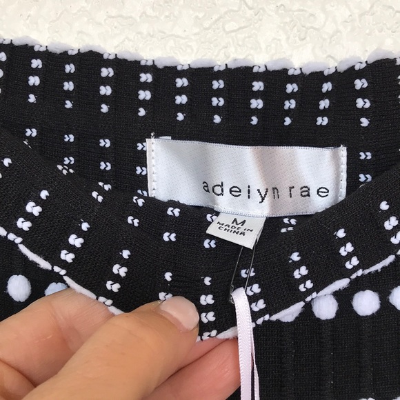 NEW Adelyn Rae Off the Shoulder Sweater Dress sz M - Picture 3 of 6